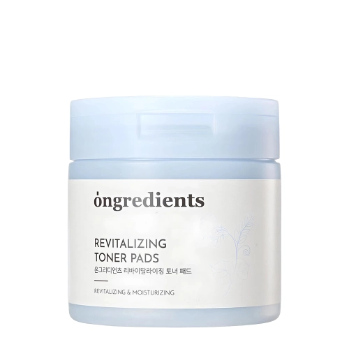 Ongredients - Revitalizing Toner Pads - Revitalizáló és Tonizáló Arckorongok - 60szt
