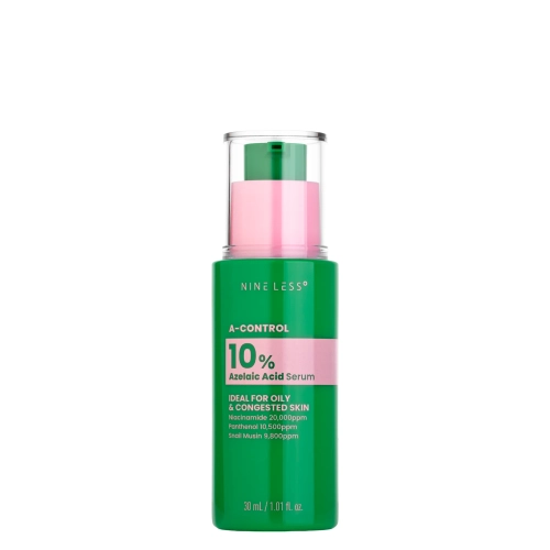 Nine Less - A-Control 10% Azelaic Acid Serum - Szérum 10% Azelainsavval - 30ml