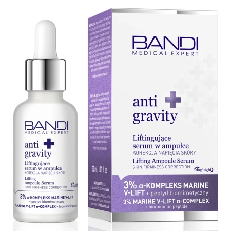 Bandi - Anti Gravity - Lifting Ampulla-Szérum Bőrfeszesítés Korrigálása - 30ml