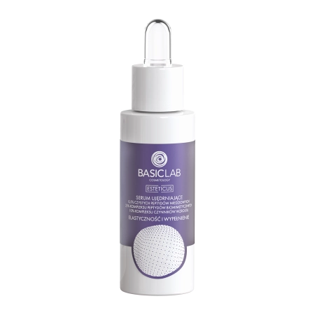 BasicLab - Rugalmasság és Feltöltés - Feszesítő Szérum 0.5% Réz Peptidekkel - 30ml