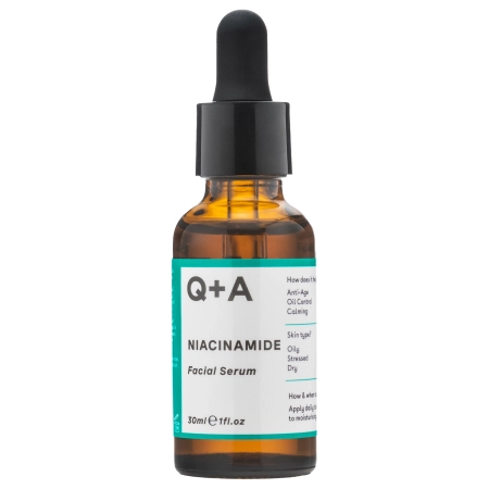 Q+A - Niacinamide Facial Serum - Kiegyensúlyozó Arcszérum Niacinamiddal - 30ml