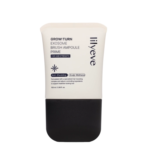 lilyeve - Grow: Turn Exosome Brush Ampoule Prime - Haj- és Fejbőrerősítő Ampulla Férfiaknak - 100ml