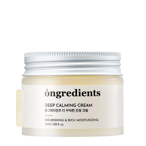 Ongredients - Deep Calming Cream - Bőrnyugtató Arckrém - 50ml