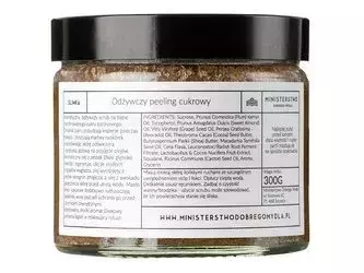 Ministerstwo Dobrego Mydła - Tápláló Cukros Peeling - Szilva - 300g