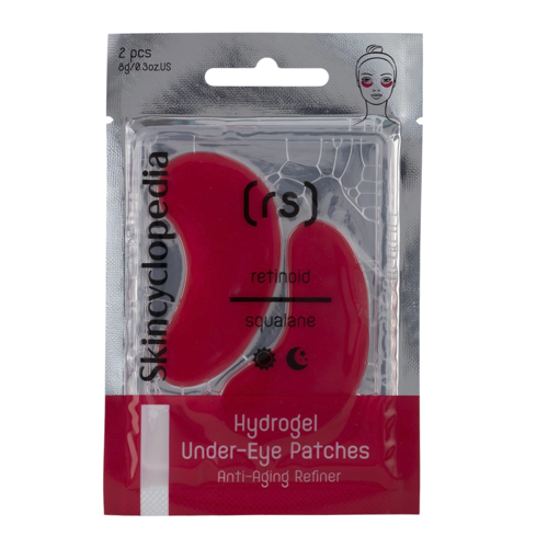 Skincyclopedia - Hidrogél Szemtapaszok Retinoiddal, Szkvalánnal, Hialuronsavval és Kollagénnel - 2db.