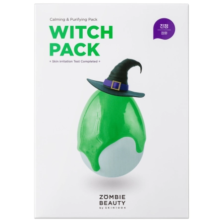 ZOMBIE BEAUTY by SKIN1004 - Witch Pack - Mélytisztító Maszk Zöld Teával - 8 db x 15g