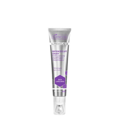 Bielenda Professional - Supremelab - Bio-Tech Age - Peptide Eye Lift Cream - Feltöltő és Világosító Szemkörnyékápoló Krém - 15ml