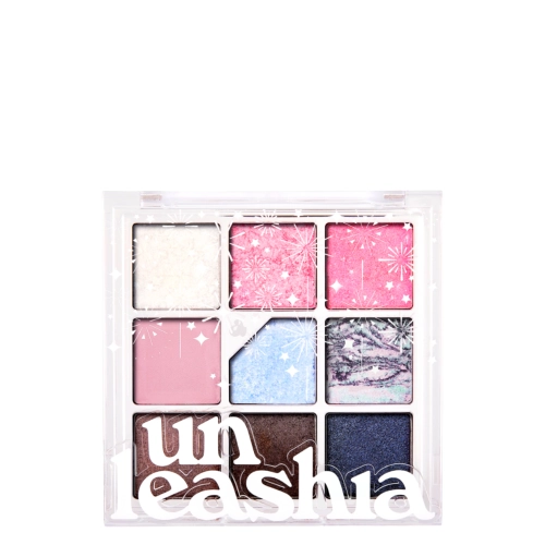 Unleashia - Glitterpedia Eye Palette - Vegán Szemhéjfesték Paletta - 8 All of Dancing Swan - 6,6g