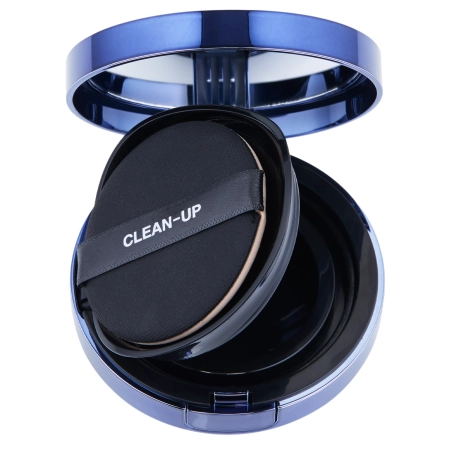 CUSKIN - Clean Up Skinfit Cushion Pact SPF50/PA++++ - Alapozó Párna - No. 21 - 15g+15g