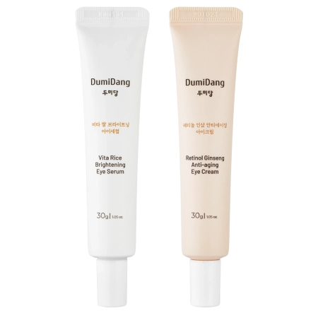 DumiDang - Rice & Ginseng Duo Eye Care Set - Szemkörnyékápoló Termékcsomag - 2x30g