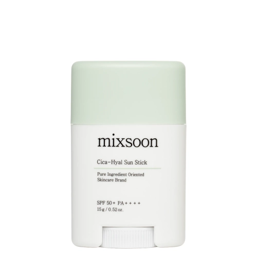 Mixsoon - Cica Hyal Sunstick SPF50+ PA++++ - Hidratáló és Nyugtató Hatású Napvédő Stift - 15g