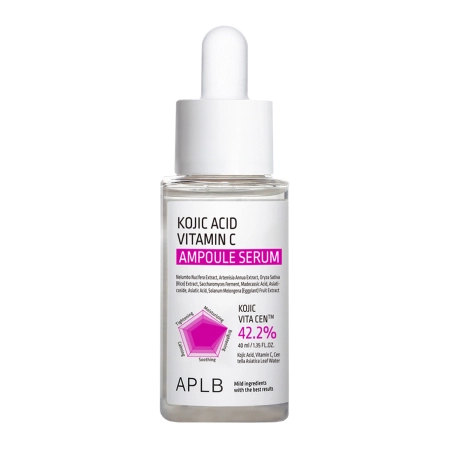 APLB - Kojic Acid Vitamin C Ampoule Serum - Revitalizáló Arcszérum - 40ml