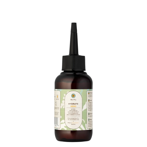 HairTry - Hydrate Hero - Hidratáló és Nyugtató Fejbőrápoló NMF Komplexszel és Ektoinnal - 100ml