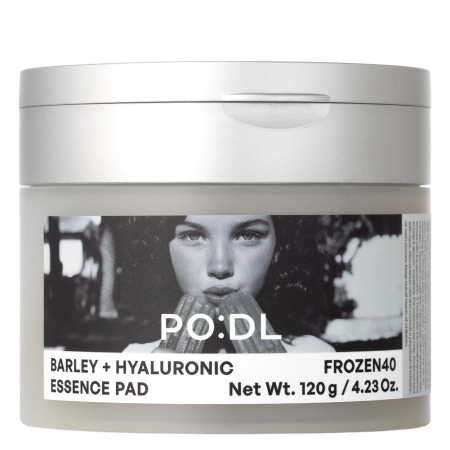 PO:DL - Barley Hyaluronic Frozen40 Essence Pads - Hidratáló Arckorongok - 70db