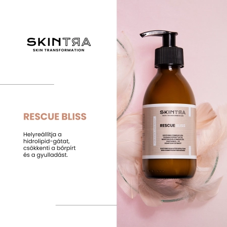 SkinTra - Rescue Bliss - Arc- és Testbalzsam Szőrtelenítés és Kozmetikai Kezelések Után - 200ml 