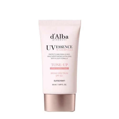 d'Alba - Waterfull Tone-Up Sun Cream SPF50+ PA++++ - Bőrkiegyenlítő Fényvédő Krém - 50ml