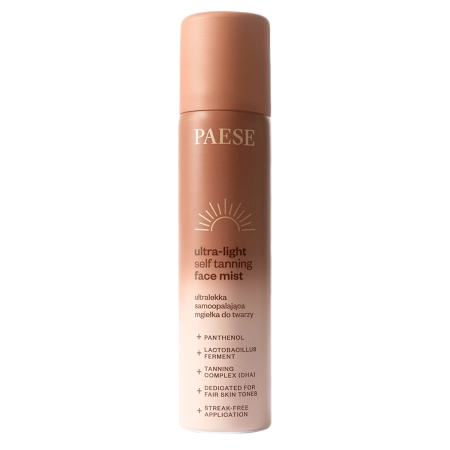 Paese - Ultra-Light Self Tanning Face Mist - Ultra Könnyű Önbarnító Arcpermet - 75ml