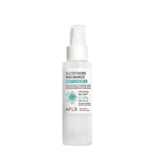 APLB - Glutathione Niacinamide Mist Essence - Világosító Arcesszencia Spray Formában - 105ml