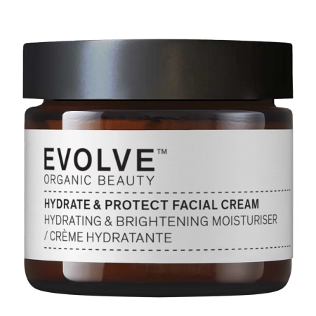 Evolve Organic Beauty - Hydrate and Protect Facial Cream - Organikus Krém Szkvalánnal - 60ml