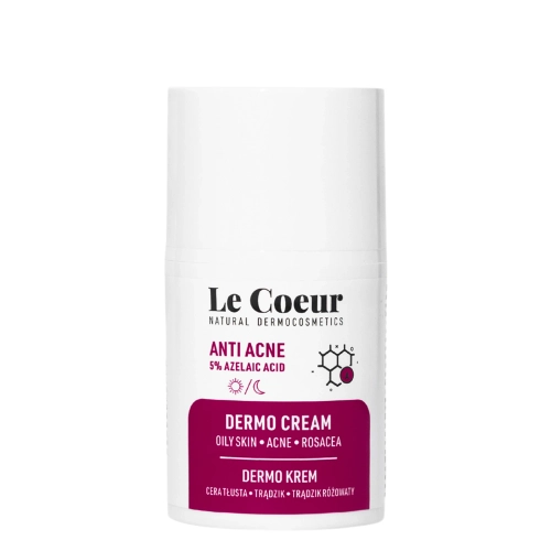 Le Coeur - Anti Acne - Dermokrém 5% Azelainsavval - 50ml
