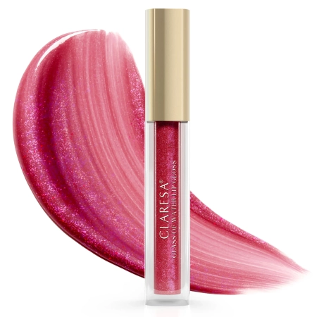 Claresa - Glass Of Water Lip Gloss - Szájfény Tükörfény Hatással - Berry Splash - 05 - 2 g