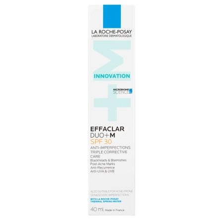 La Roche-Posay - Effaclar Duo+ SPF30 - Akne Elleni Krém UV-szűrőkkel - 40ml