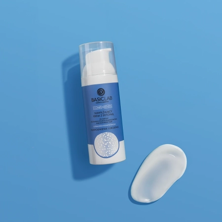BasicLab - Simítás és Megkönnyebülés - Ultrakönnyű Állagú Hidratáló Krém Ektoinnal - 50ml