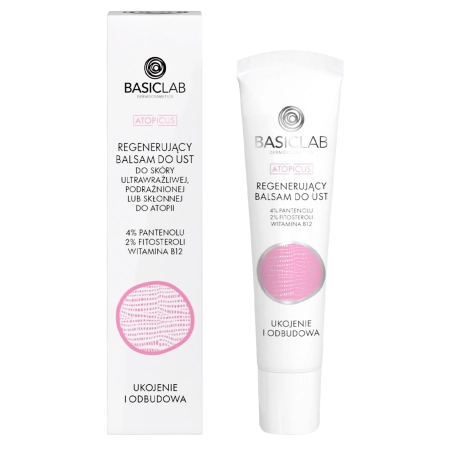 BasicLab - Atopicus - Regeneráló Ajakbalzsam - 15ml