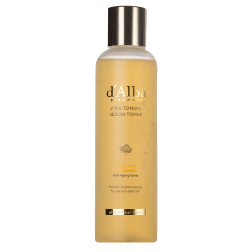 d'Alba - Vita Toning Serum Toner - Hidratáló és Világosító Tonizáló Szérum - 180ml