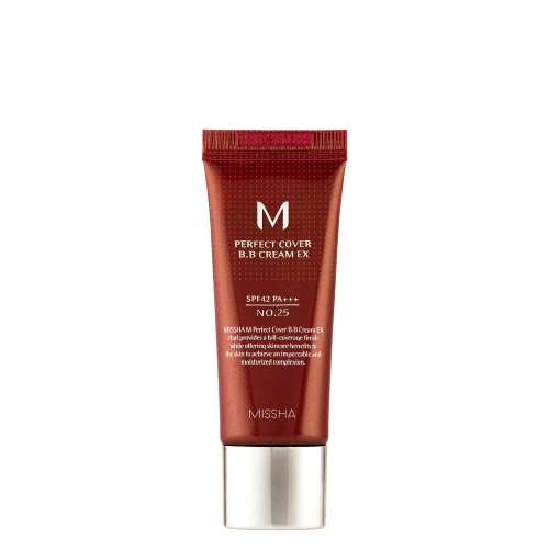 Missha - M Perfect Cover BB Cream SPF42/PA++ - Fedő BB Krém - 25 Warm Beige - 20ml