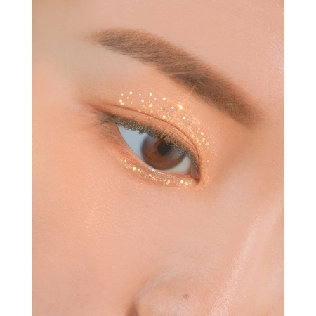 Unleashia - Get Loose Glitter Gel - Arc és Test Csillám - 3 Gold Obsessor - 4g