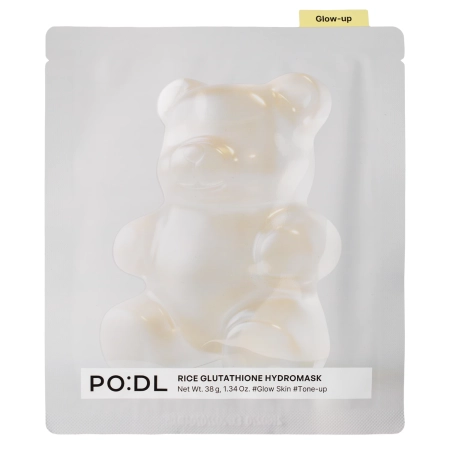 PO:DL - Rice Glutathione Hydromask Set - Ragyogtató Zselés Arcmaszk Készlet - 4x28g