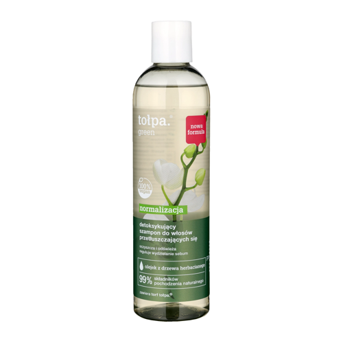 Tołpa - Green - Normalizálás - Méregtelenítő Sampon Zsíros Hajra - 300ml