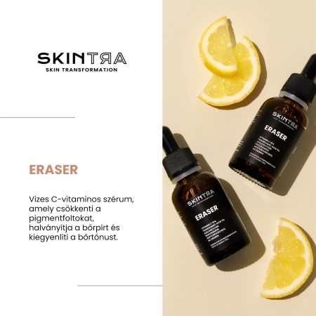 SkinTra - Eraser - Hiperpigmentáció Elleni Szérum 10% C-vitaminnal - 30ml 