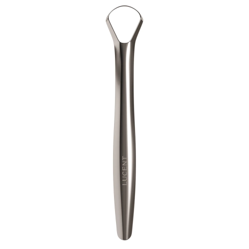 Lucent - Beam Tongue Scraper - Nyelvtisztító - Ezüst - 1db