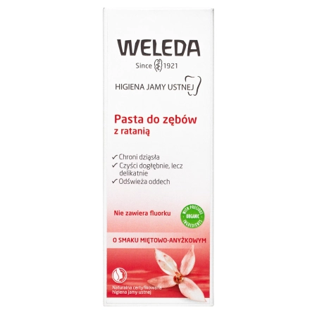 WELEDA - Ratanhiás Fogkrém - 75ml