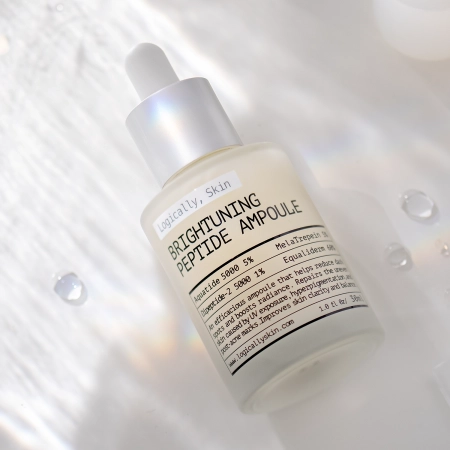 Logically, Skin - Brightening Peptide Ampoule - Világosító Arcampulla Peptidekkel - 30g