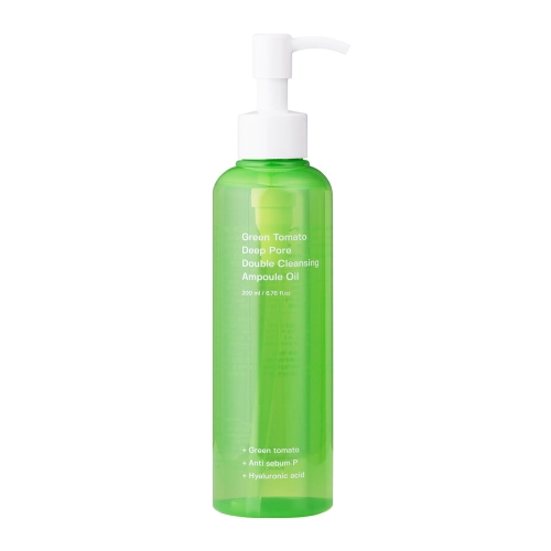 Sungboon Editor - Green Tomato Deep Pore Double Cleansing Ampoule Oil - Sminkeltávolító Olaj - 200g
