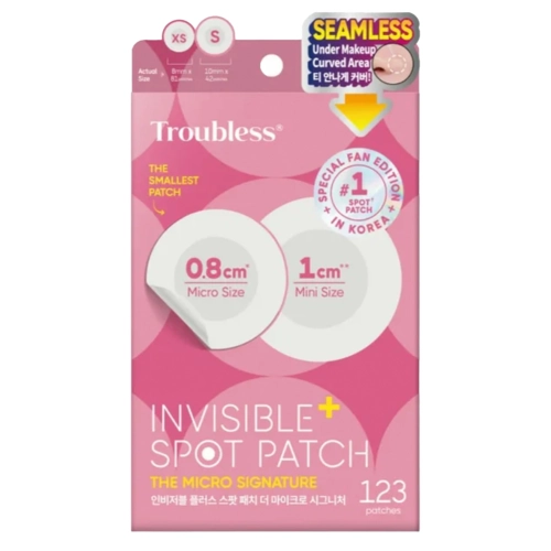 Troubless - Invisible Spot Patch Plus The Micro Signature - Precíz Akne Tapaszok - 123db