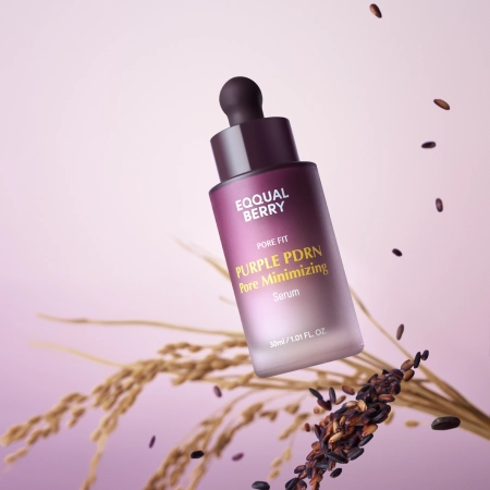 EQQUALBERRY - Purple PDRN Pore Minimizing Serum - Pórusszűkítő Arcszérum - 30ml 