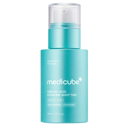 Medicube - Azelaic Acid Exosome Shot 7500 - Stimuláló Hatású Mikro-tűs Szérum Azelainsavval - 30ml