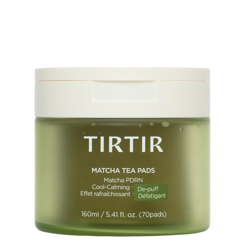 TIRTIR - Matcha Tea Pads - Tonizáló Arckorongok Matchával - 70db/160ml