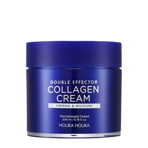 Holika Holika - Double Effector Collagen Cream - Ránctalanító Krém Kollagénnel és Hialuronsavval - 200ml