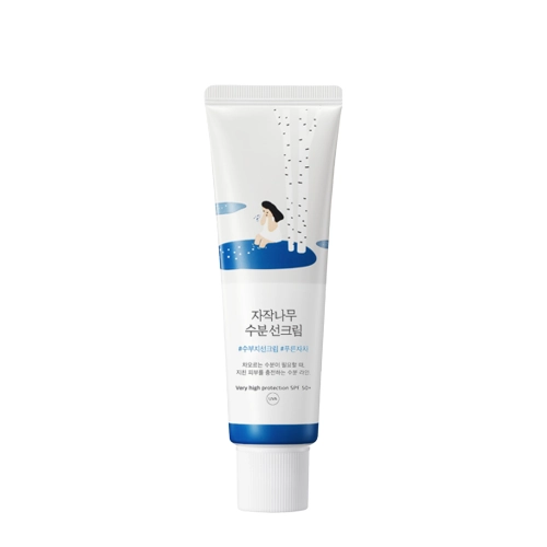 Round Lab - Birch Juice Moisturizing Sun Cream SPF50+ PA++++ - Fényvédő Krém - 50ml
