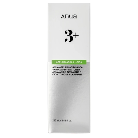 Anua - Azelaic Acid 3 Cica Skin Clarifying Toner - Pattanás Elleni Tonik - 250ml