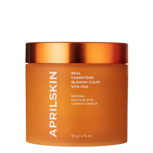 Aprilskin - Carrotene Clarifying Vita Pads - Arctisztító Korongok Karotinnal - 135g