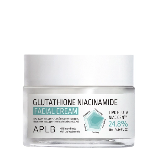 APLB - Glutathione Niacinamide Facial Cream - Világosító Arckrém - 55ml