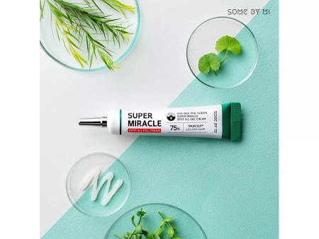 Some By Mi - AHA BHA PHA 14 Days Super Miracle Spot All Kill Cream - Pontszerű Krém Pattanásokra - 30ml