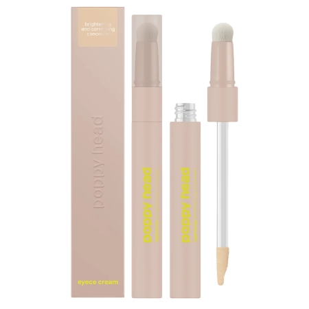 Poppy Head - Eyece Cream Brightening And Correcting Concealer - Ragyogtató és Korrigáló Szem Korrektor - 05 Sunset Sorbet - 2,2g
