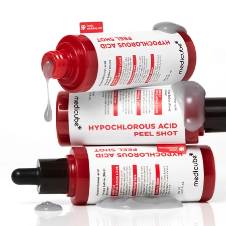 Medicube - Hypochlorous Acid Peel Shot - Regeneráló és Hámlasztó Hatású Szérum - 80ml